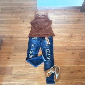 NEW ⭐️ with tags! hippie laundry skinny jeans